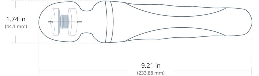 Lovense Domi 2 Measurements