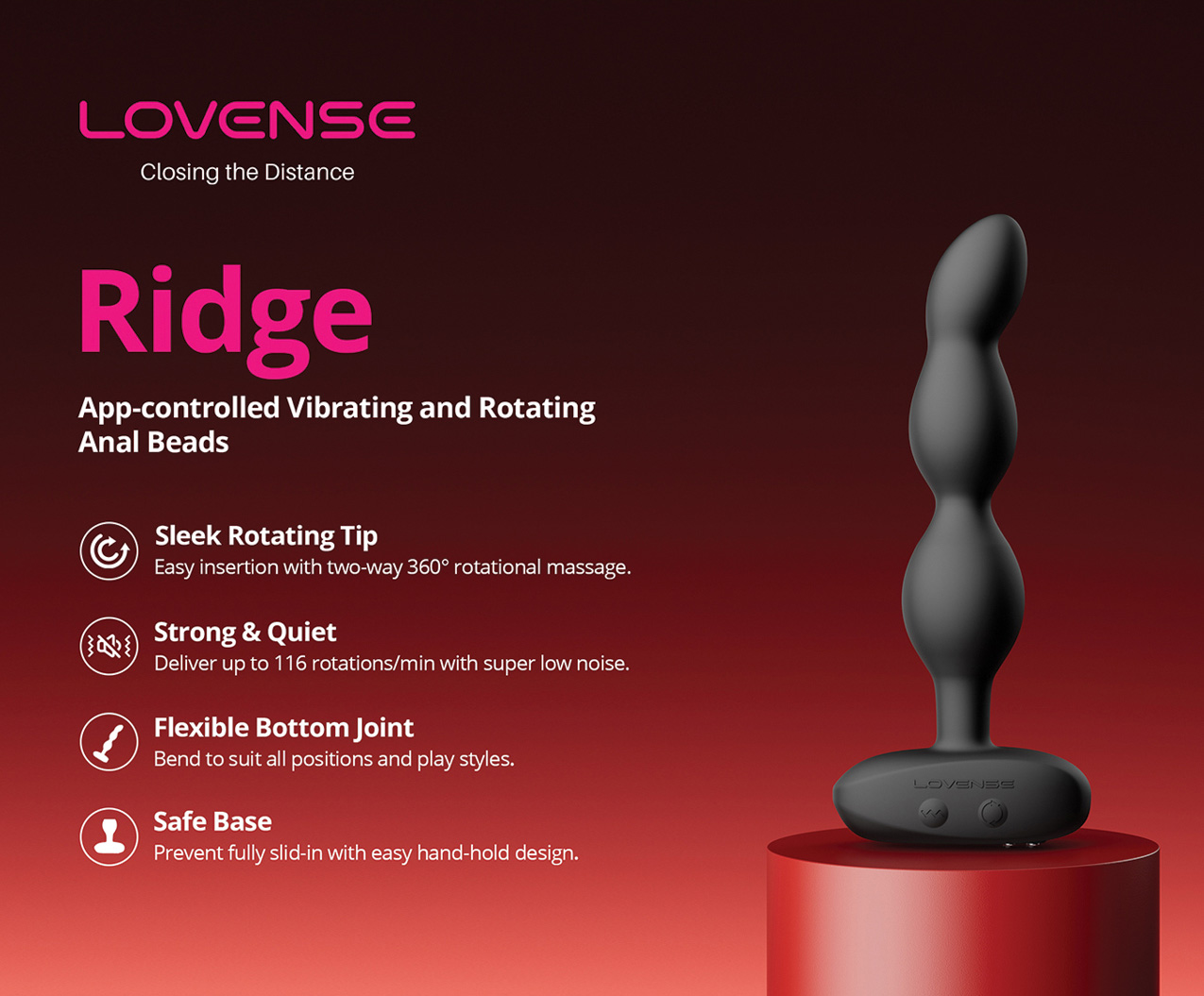 Lovense Ridge Features