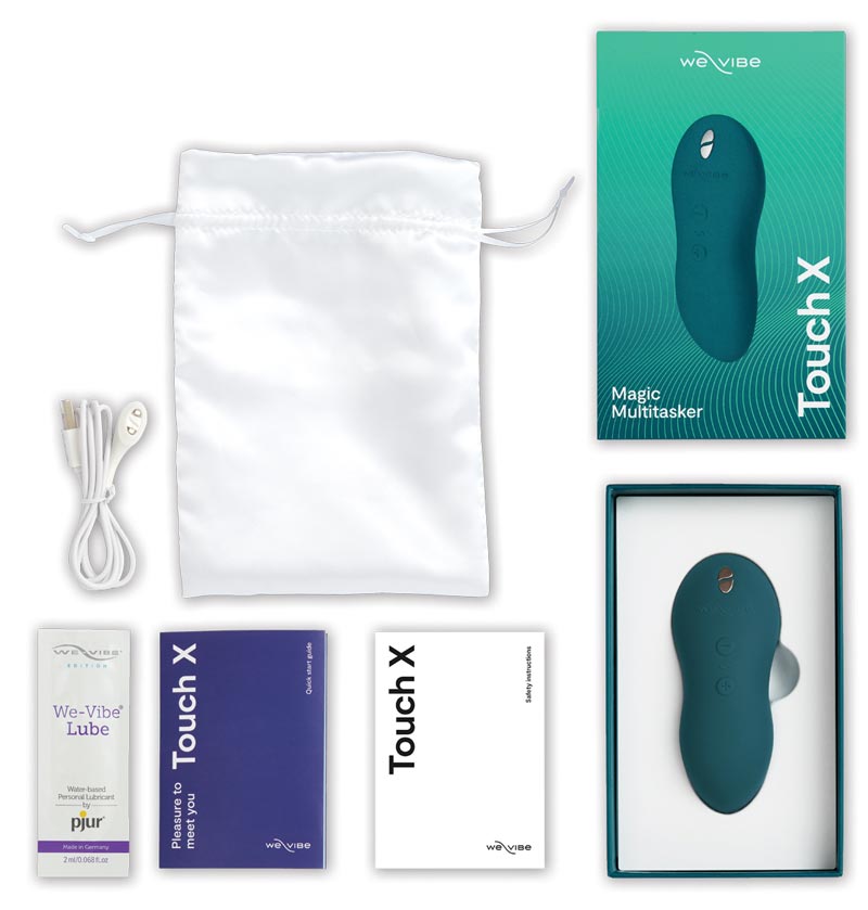 We-Vibe Touch X What's in the Box