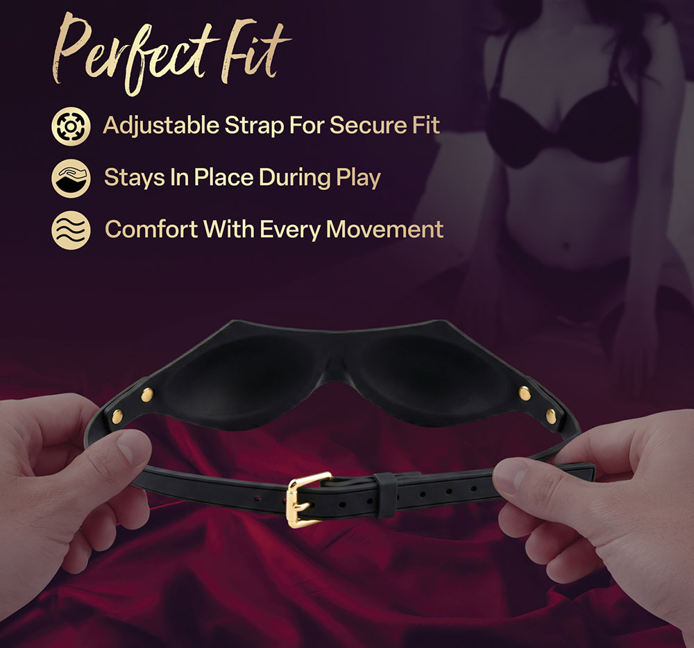 Blush Temptasia Ardor Silicone Blindfold Perfect Fit