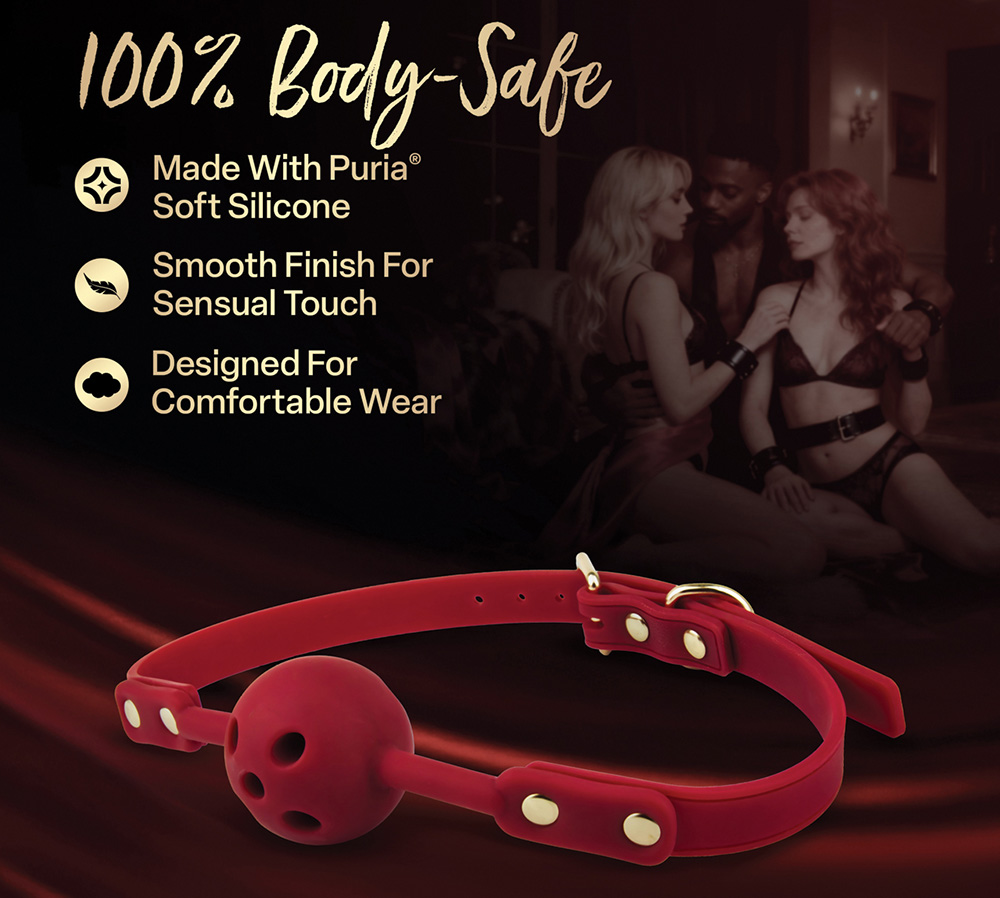 Blush Temptasia Ardor Breathable Ball Gag Material