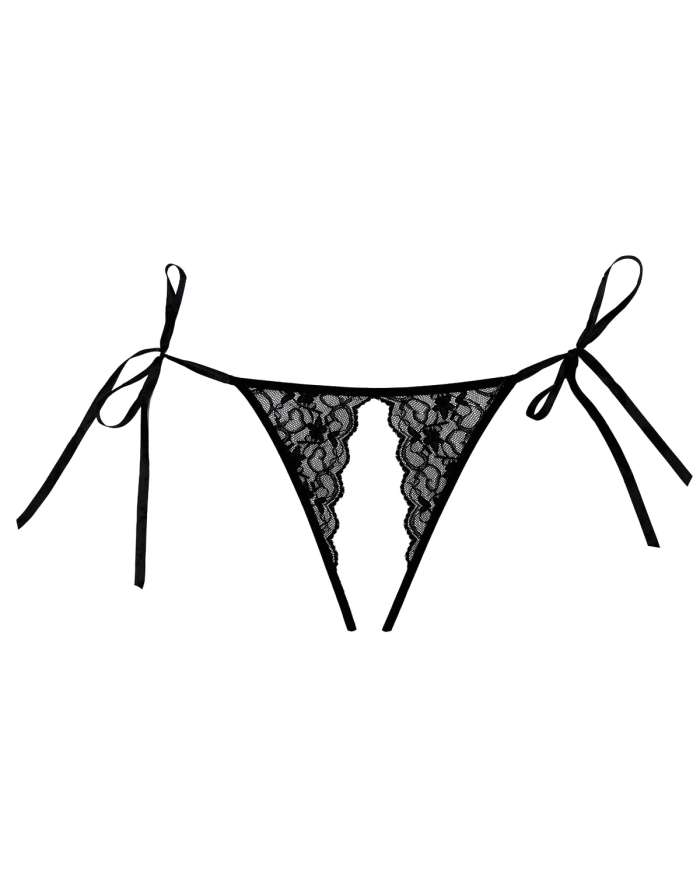 Allure Adore Lolita Crotchless Hip Ties Panties