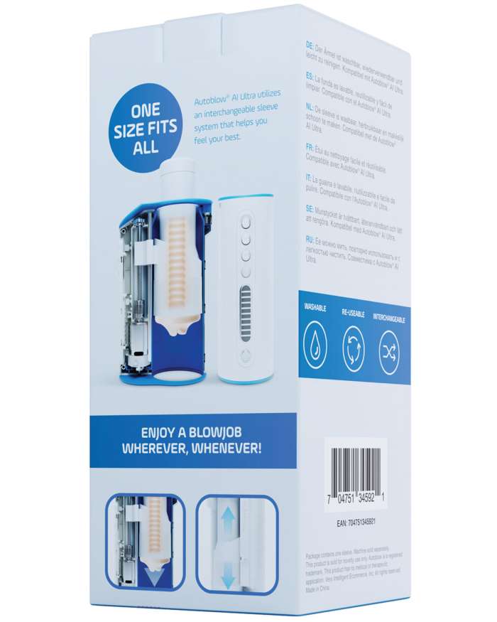 Autoblow AI Ultra Standard Sleeve