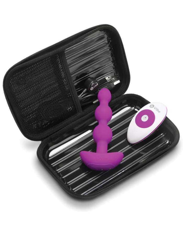 b-Vibe Triplet Remote Vibrating Anal Beads