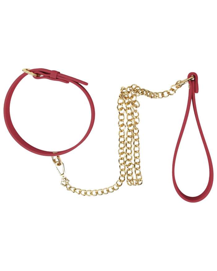 Temptasia Ardor Silicone Collar & Leash