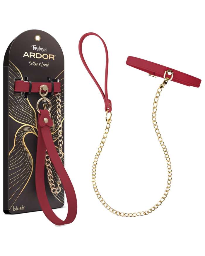 Temptasia Ardor Silicone Collar & Leash