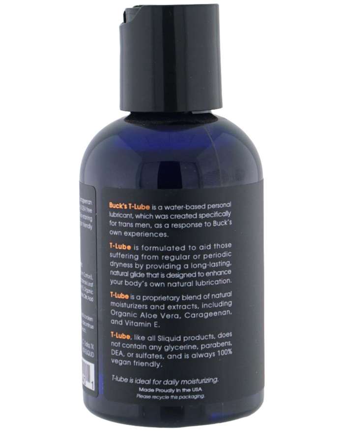 Buck Angel’s T-Lube Water-Based Lubricant