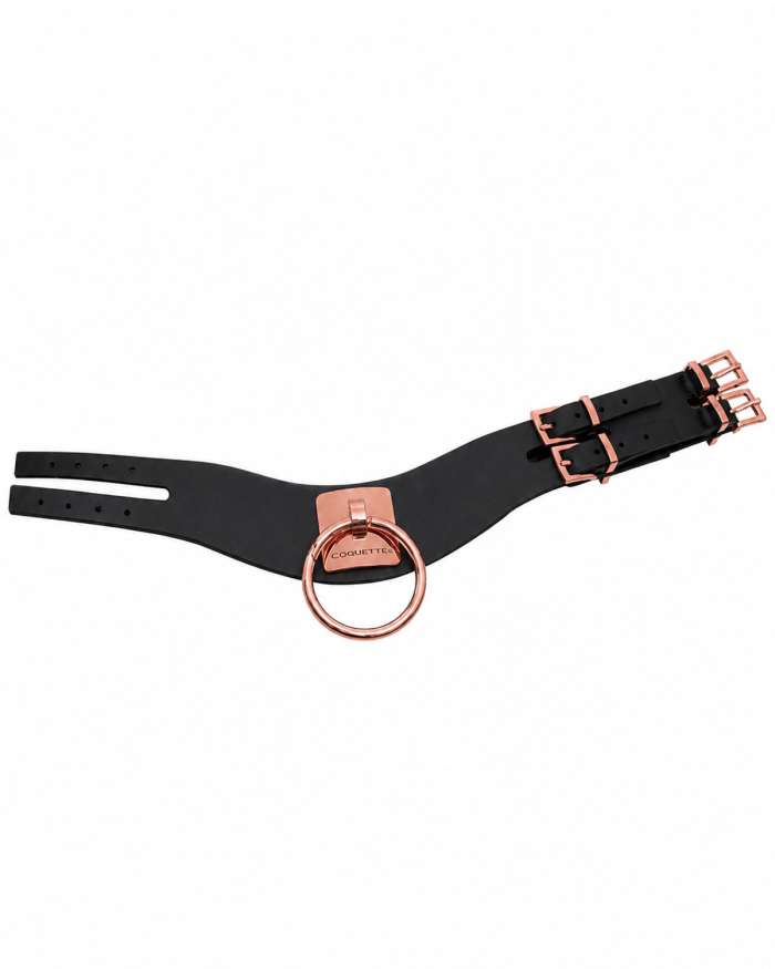 Coquette Vegan Leather Collar