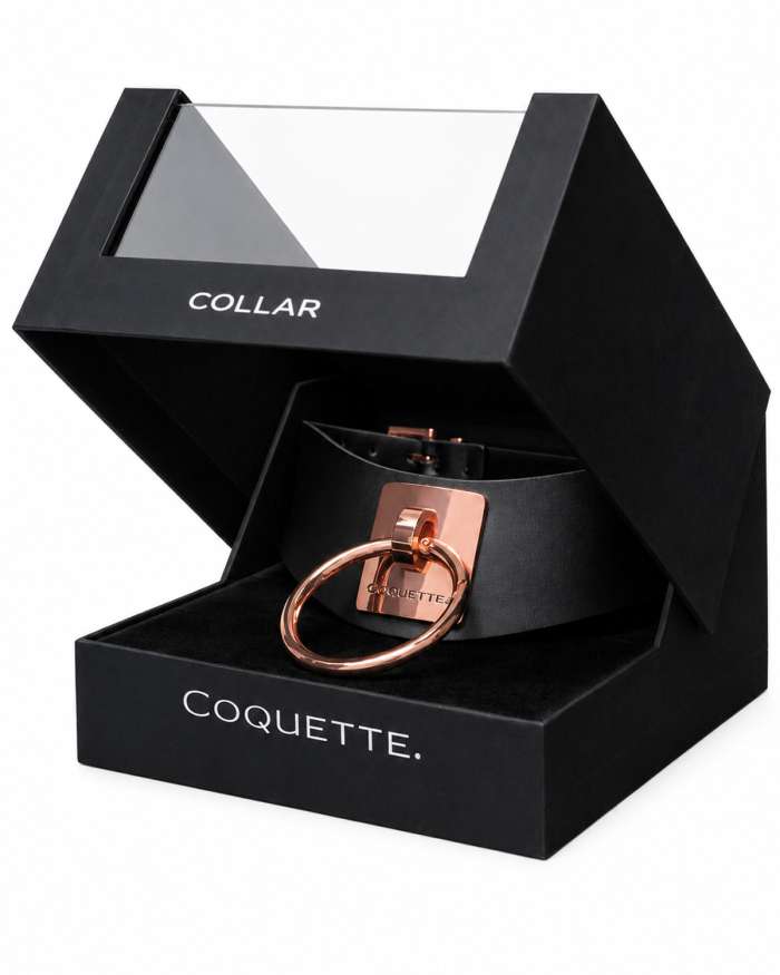 Coquette Vegan Leather Collar