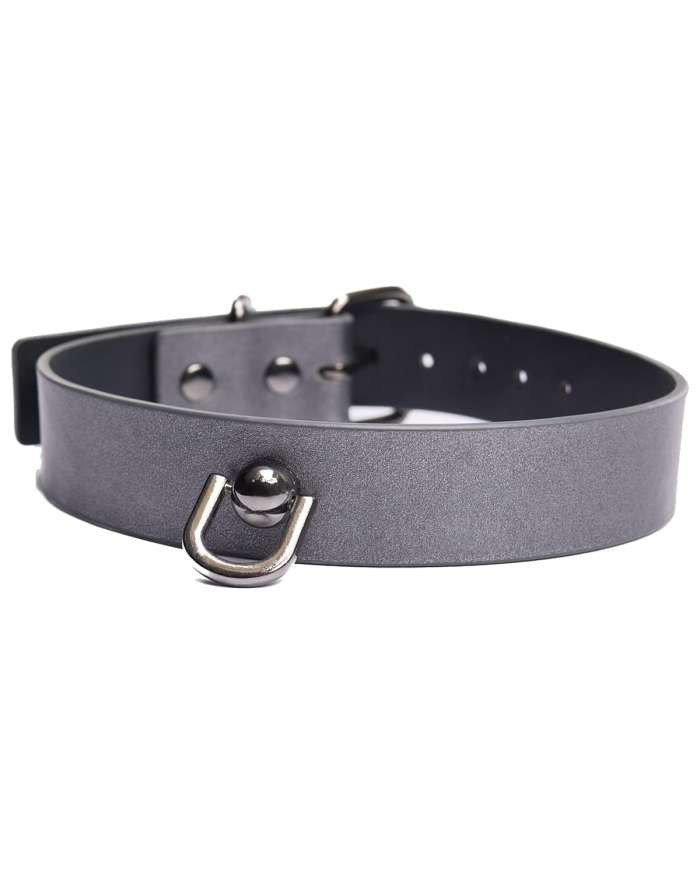 Coquette Gunmetal Glam Collar & Leash