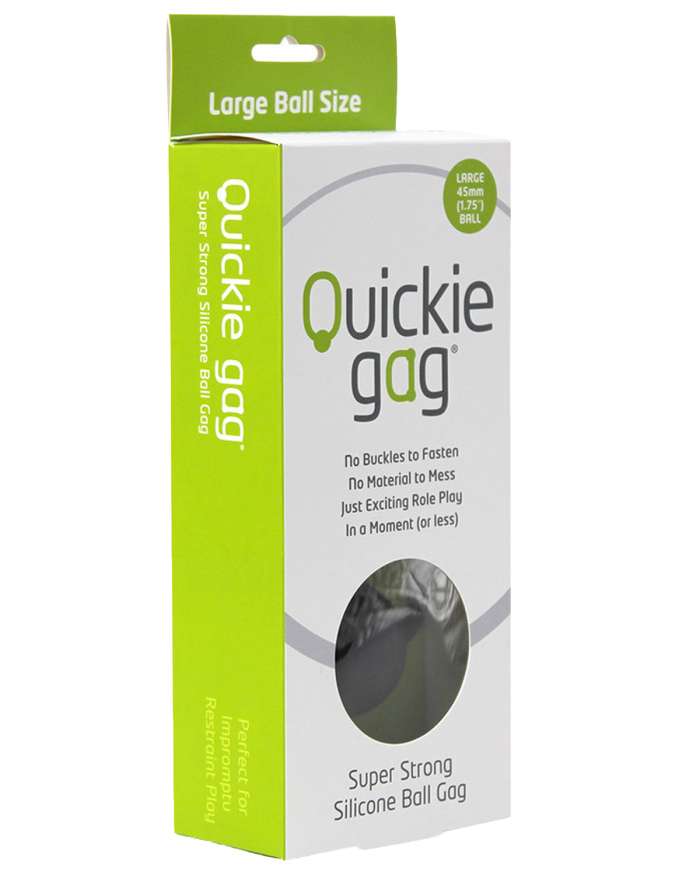 Creative Conceptions Quickie Silicone Ball Gag Large