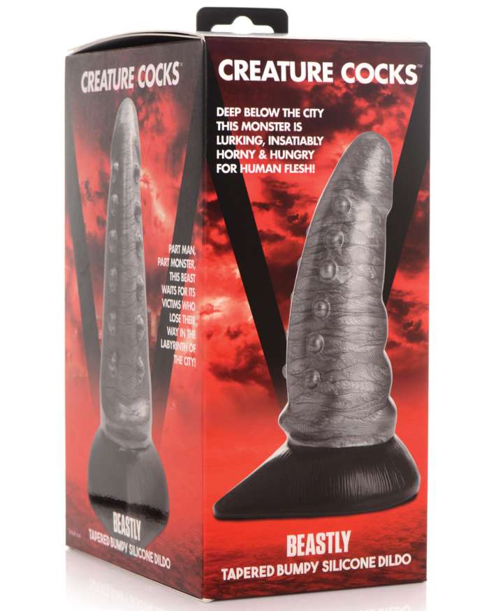 Creature Cocks Beastly Tapered Bumpy Dildo