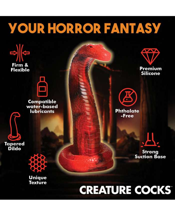Creature Cocks King Cobra Dildo Original