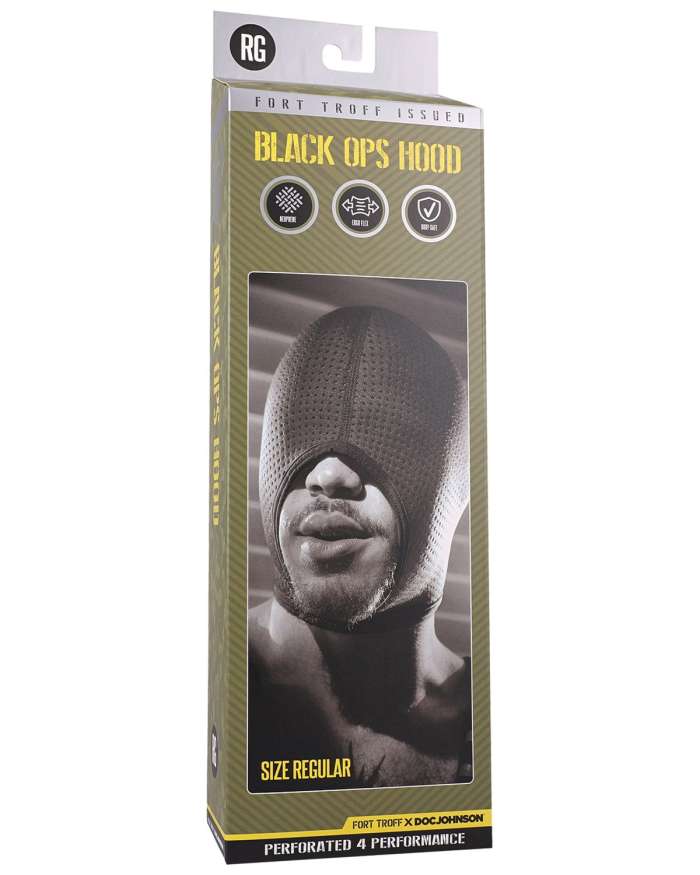 Doc Johnson Fort Troff Black Ops Hood