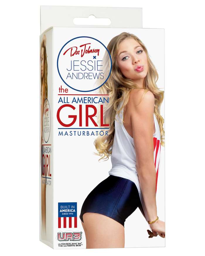 Doc Johnson Jessie Andrews All American Girl UltraSkyn Masturbator