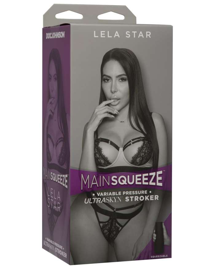 Doc Johnson Main Squeeze Lela Star UltraSkyn Stroker