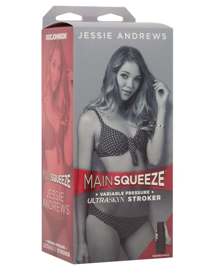 Doc Johnson Main Squeeze Jessie Andrews UltraSkyn Stroker