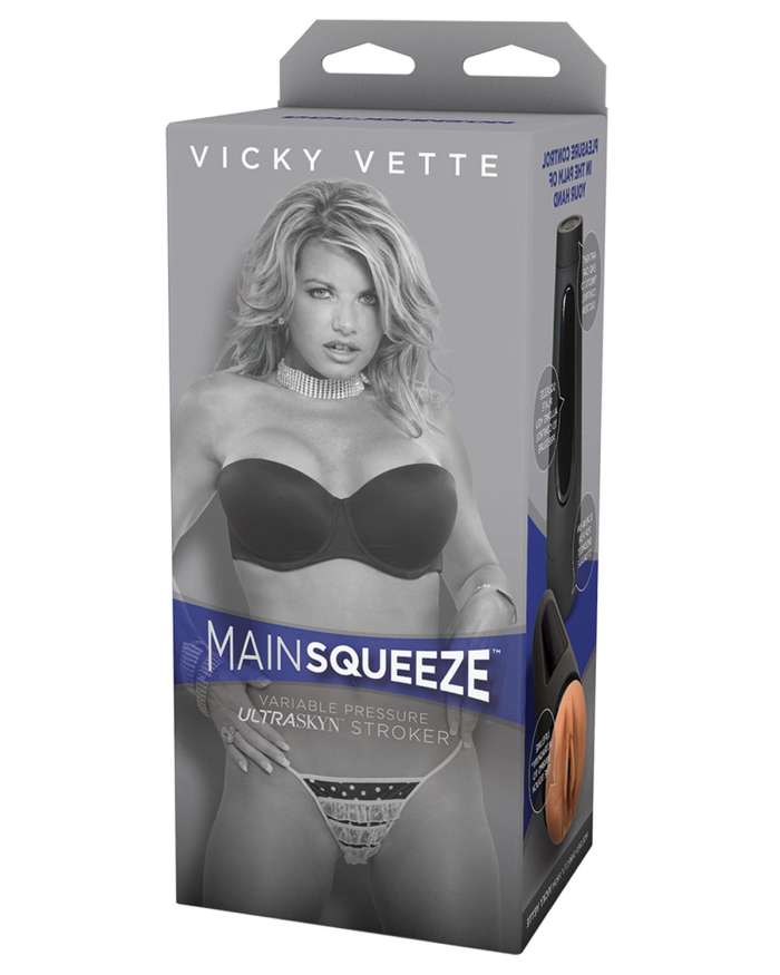 Doc Johnson Main Squeeze Vicky Vette UltraSkyn Stroker