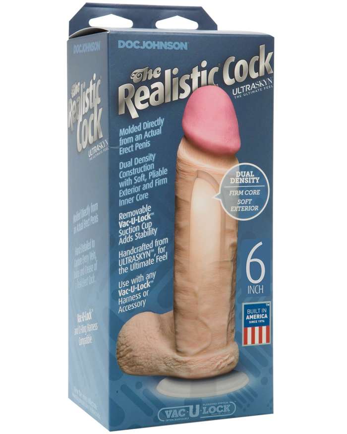 Doc Johnson Realistic Cock UltraSkyn 8