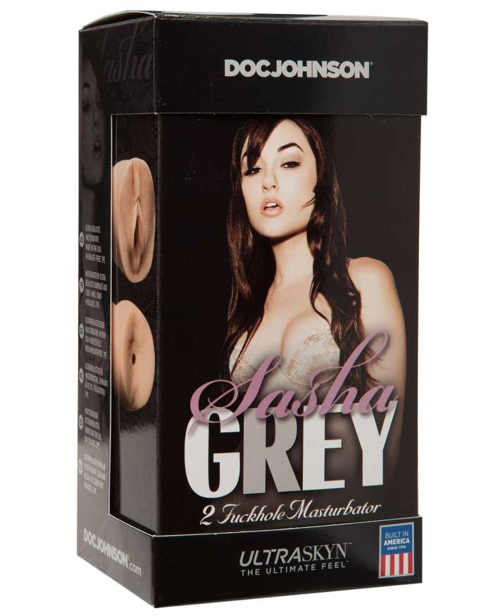 Doc Johnson Sasha Grey 2 Fuckhole Double Sided Ultraskyn Masturbator