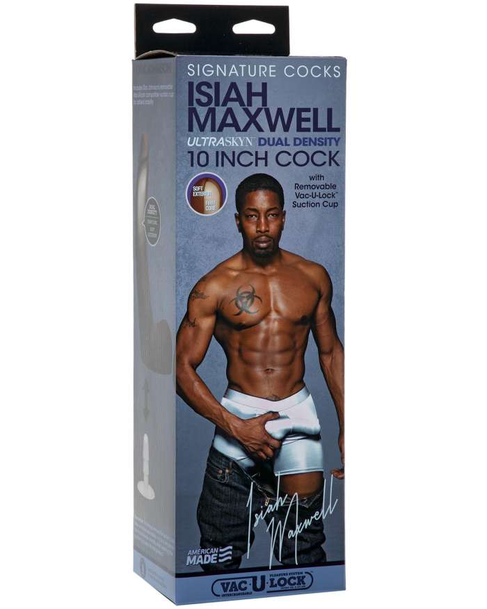 Doc Johnson Isiah Maxwell Signature Cocks UltraSkyn Dildo