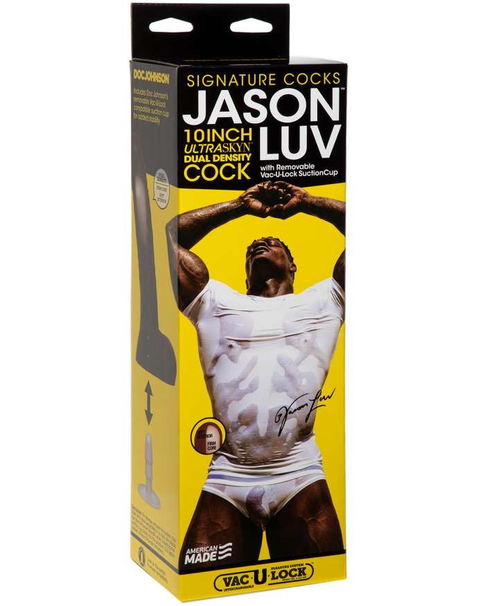 Doc Johnson Jason Luv Signature Cocks UltraSkyn Dildo