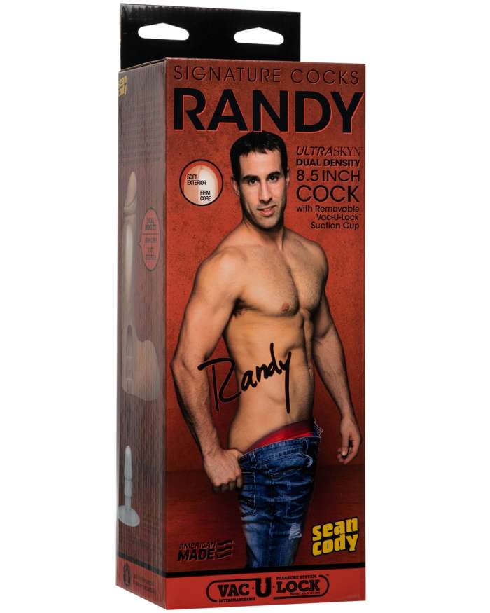 Doc Johnson Randy Signature Cocks UltraSkyn Dildo