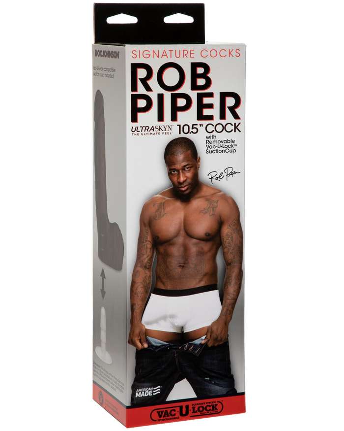 Doc Johnson Rob Piper Signature Cocks UltraSkyn Dildo