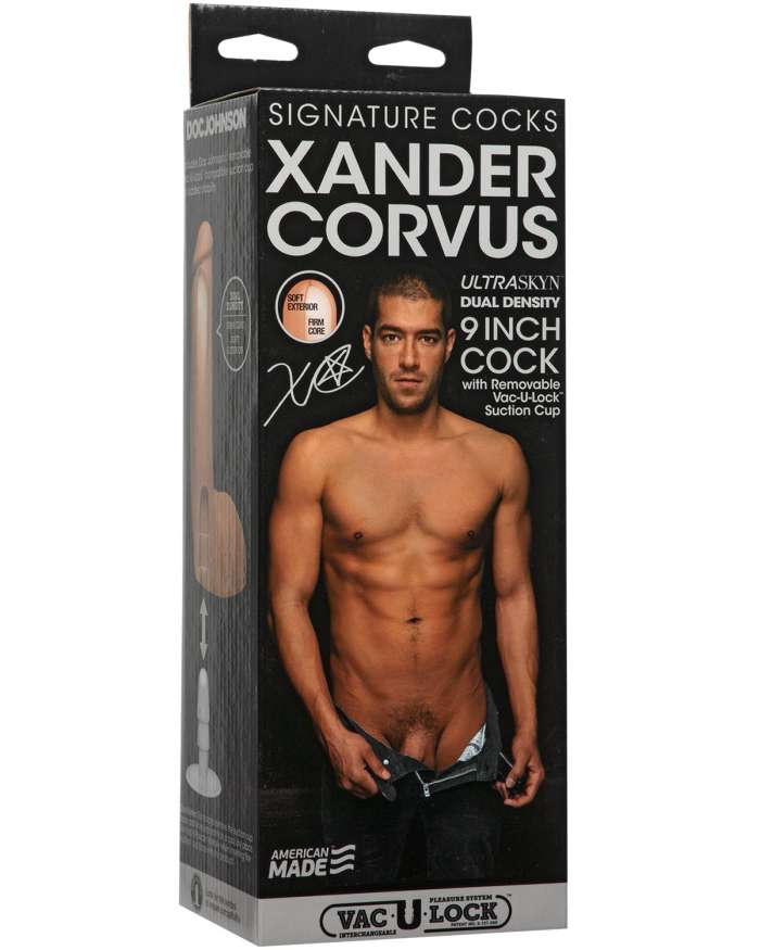 Doc Johnson Xander Corvus Signature Cocks UltraSkyn Dildo
