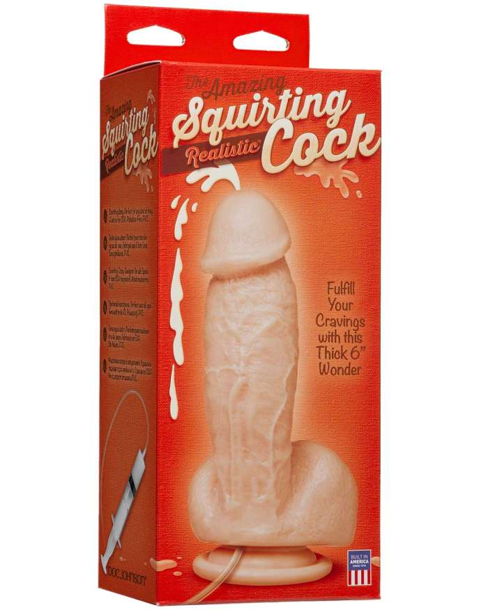 Doc Johnson The Amazing Squirting Realistic Cock
