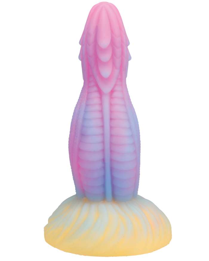 Vac-U-Lock x Fantasy Fuckers Dragon's Tongue Glow-in-the-Dark Dildo