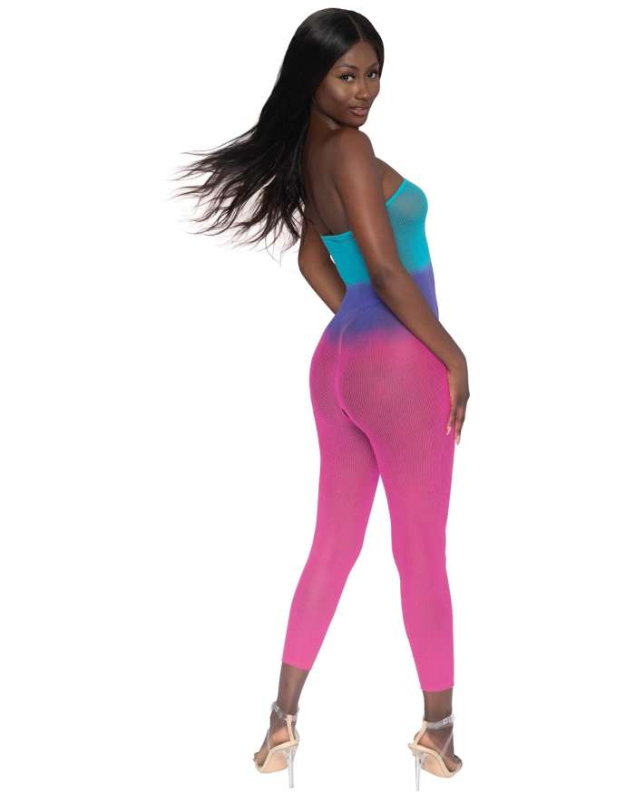 Dreamgirl Seamless Mesh Versatile Two-Way Bodystocking