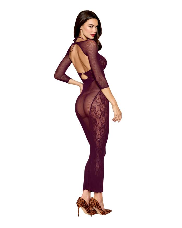 Dreamgirl Seamless Gown with Removable Shrug 2-Piece Set