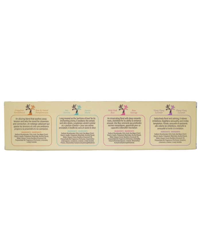 Earthly Body at Night Aphrodisiac Bath Fizzers Variety Set