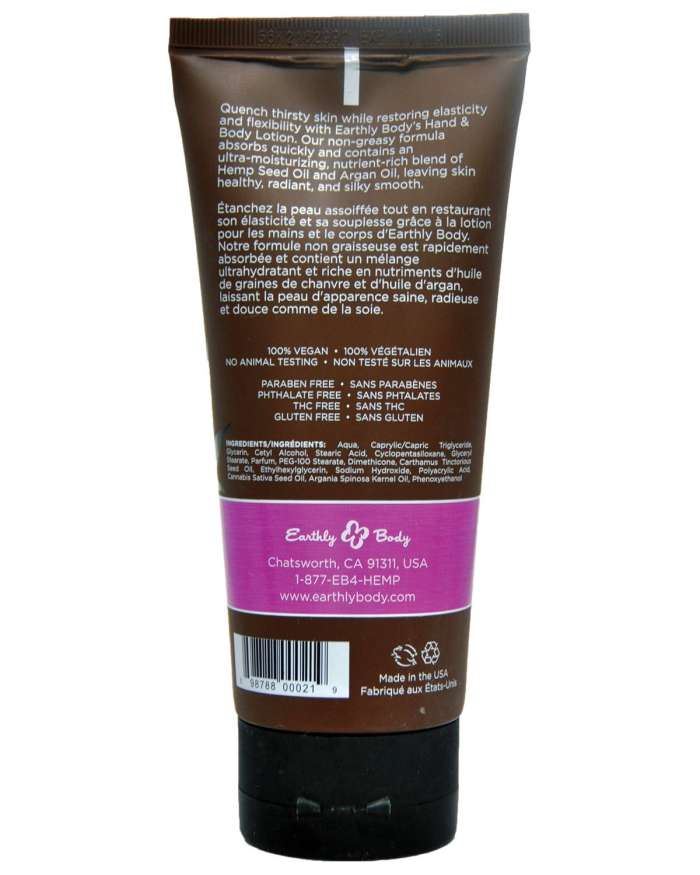 Earthly Body Hemp Seed Hand & Body Lotion