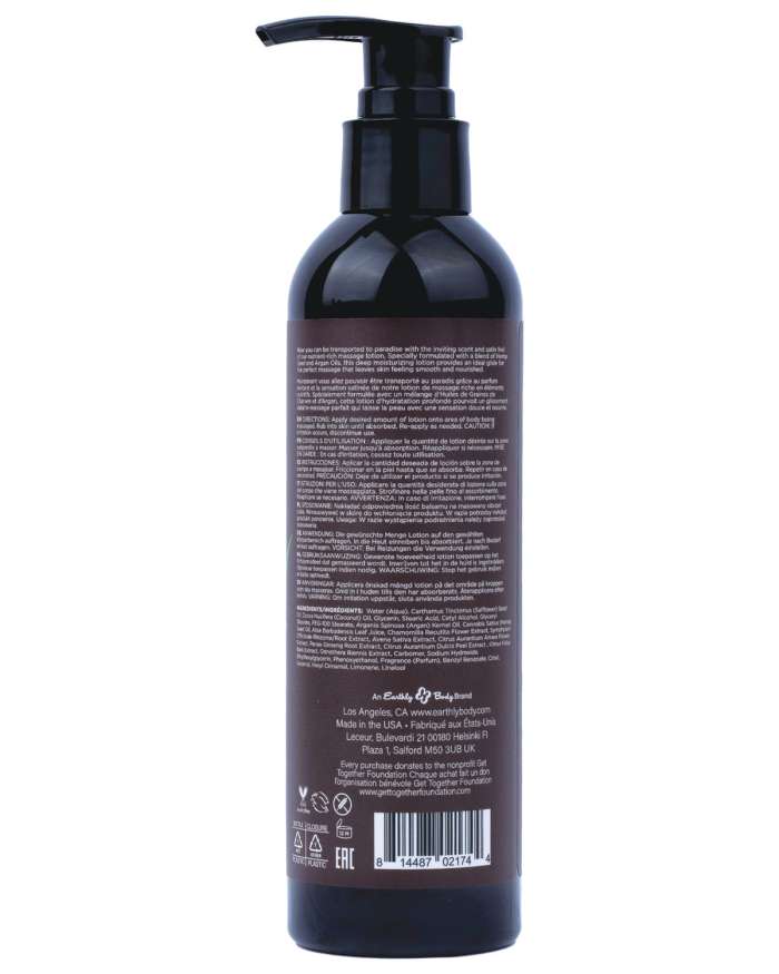Earthly Body Hemp Seed Massage Lotion