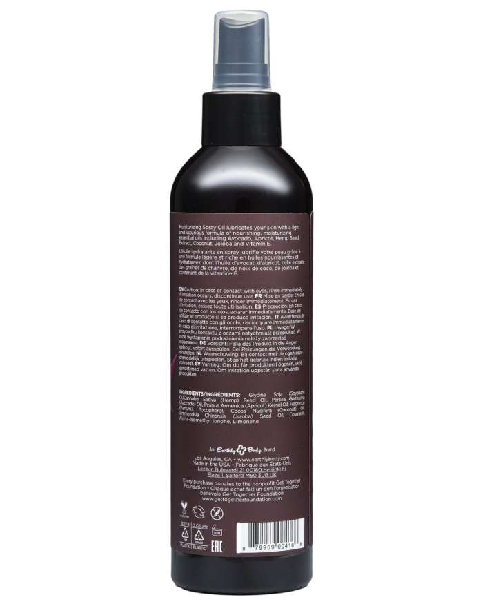 Earthly Body Hemp Seed Moisturizing Oil Spray