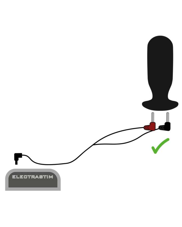 ElectraStim 90-Degree Stimulator Cable