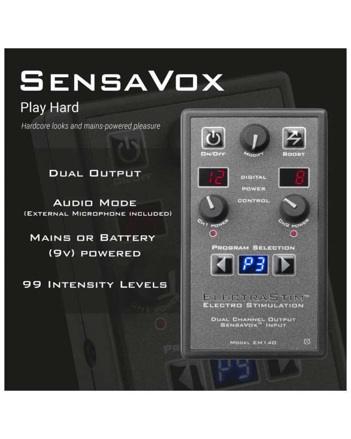 ElectraStim SensaVox EM140 Electro Stimulator
