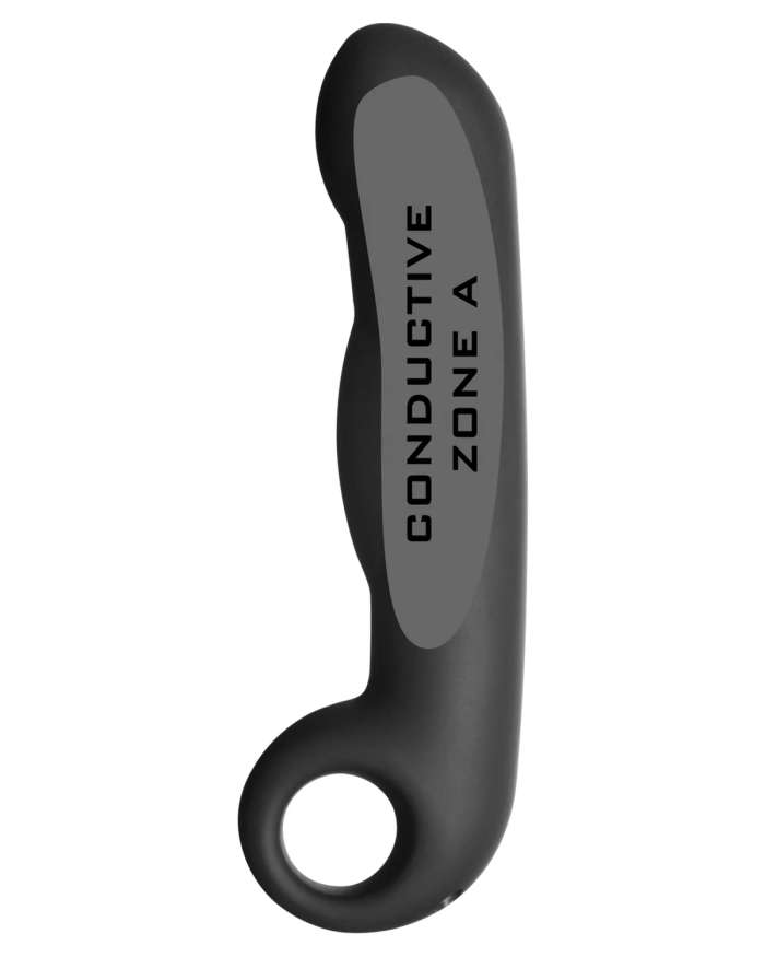 ElectraStim Silicone Noir Ovid Electro G-Spot Dildo