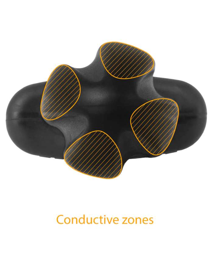 ElectraStim Silicone Noir Tartarus Quadripolar Butt Plug
