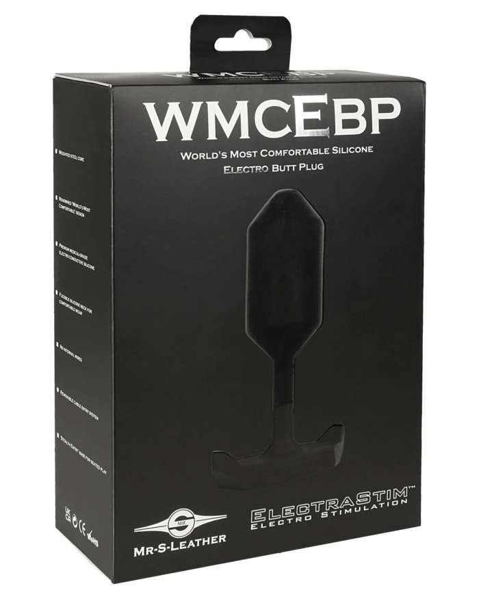 ElectraStim x Mr. S Leather WMC Silicone Electro Butt Plug
