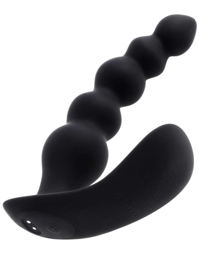 Evolved Bead Me Up Anal Vibrating Beads with Remote