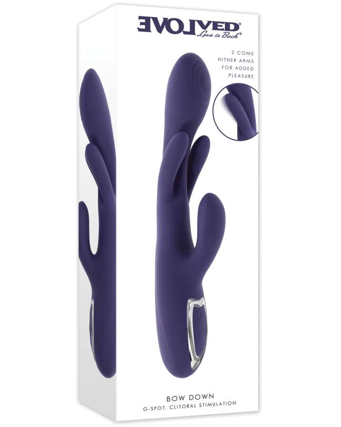 Evolved Bow Down G-Spot Come Hither Rabbit Vibrator