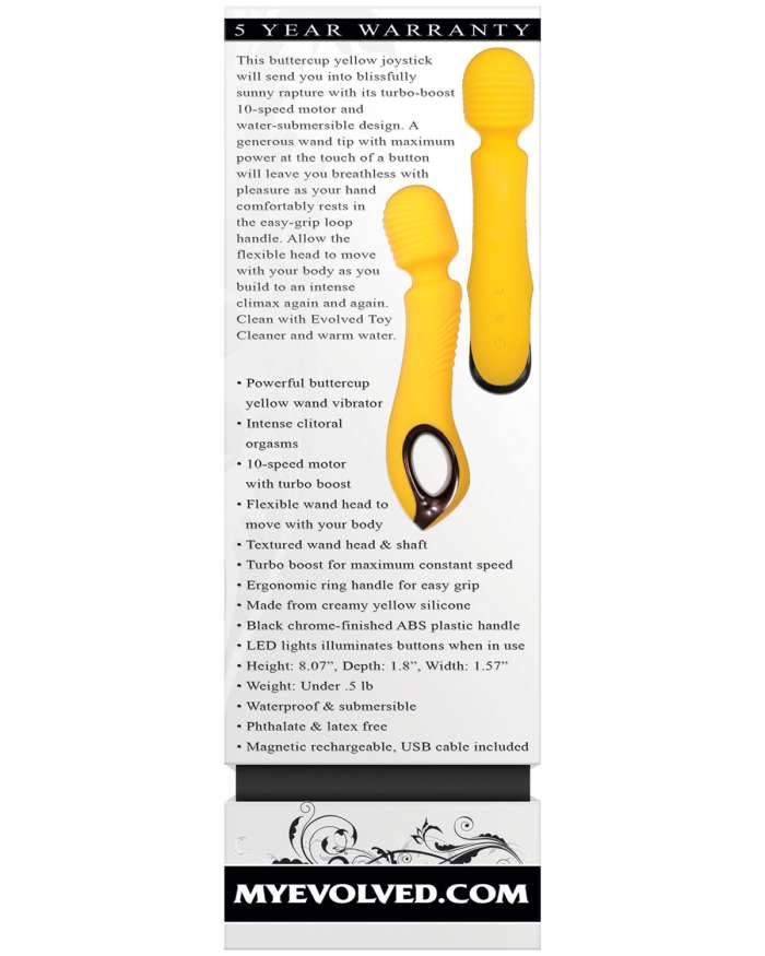 Evolved Buttercup Rechargeable Vibrator