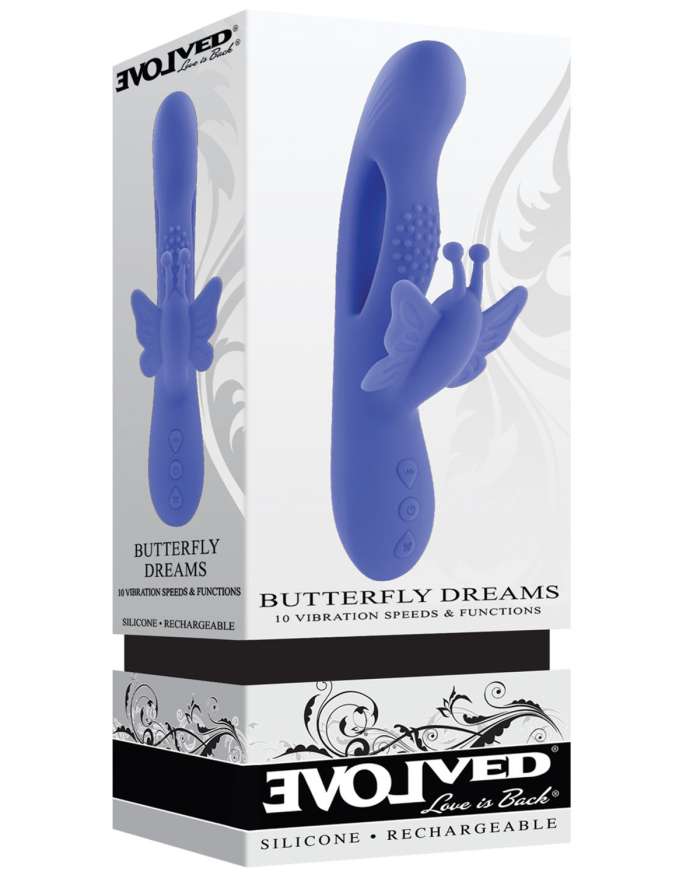 Evolved Butterfly Dreams Rabbit Vibrator