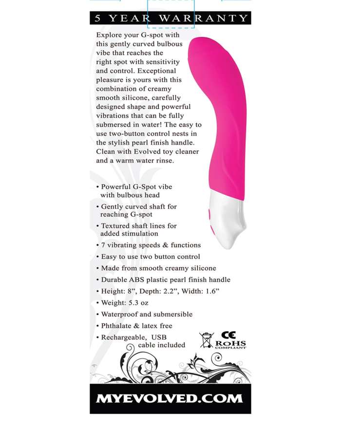 Evolved Buxom G G-Spot Vibrator