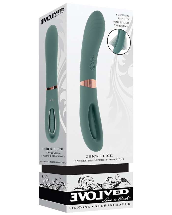 Evolved Chick Flick Double Sided Flicking Vibrator