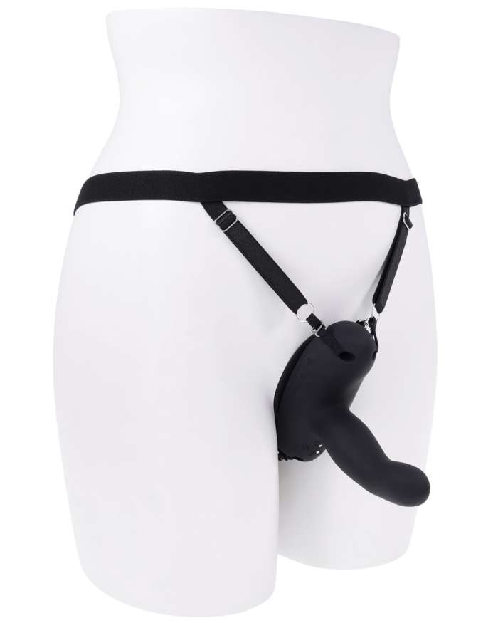Evolved Come Closer G Spot Vibrator with Harness and Remote