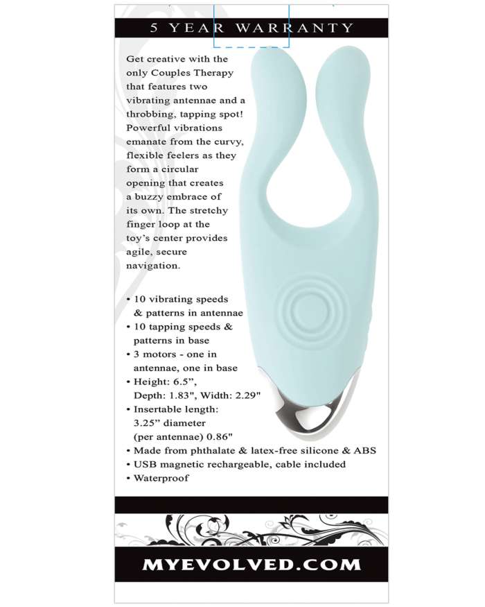 Evolved Couples Therapy Tapping Vibrator